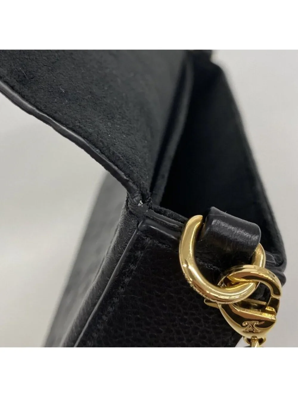 Louis Vuitton Shoulder Wallet Monogram Empreinte Pochette Felicity Noir